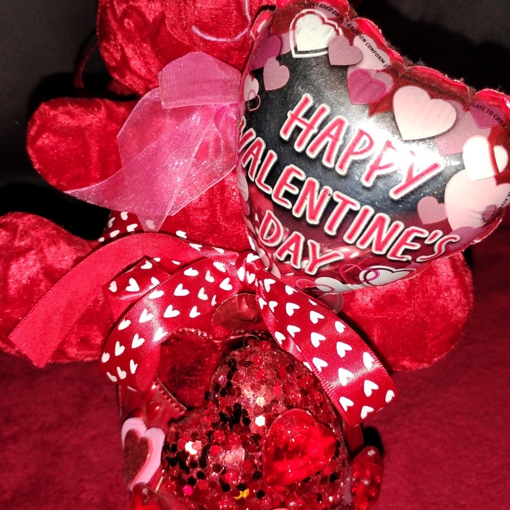 Exclusive High Heels Valentine's Basket 👠 🧺 Valentine's Day Red